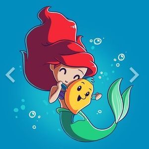 Teeturtle's Disney little mermaid shirt